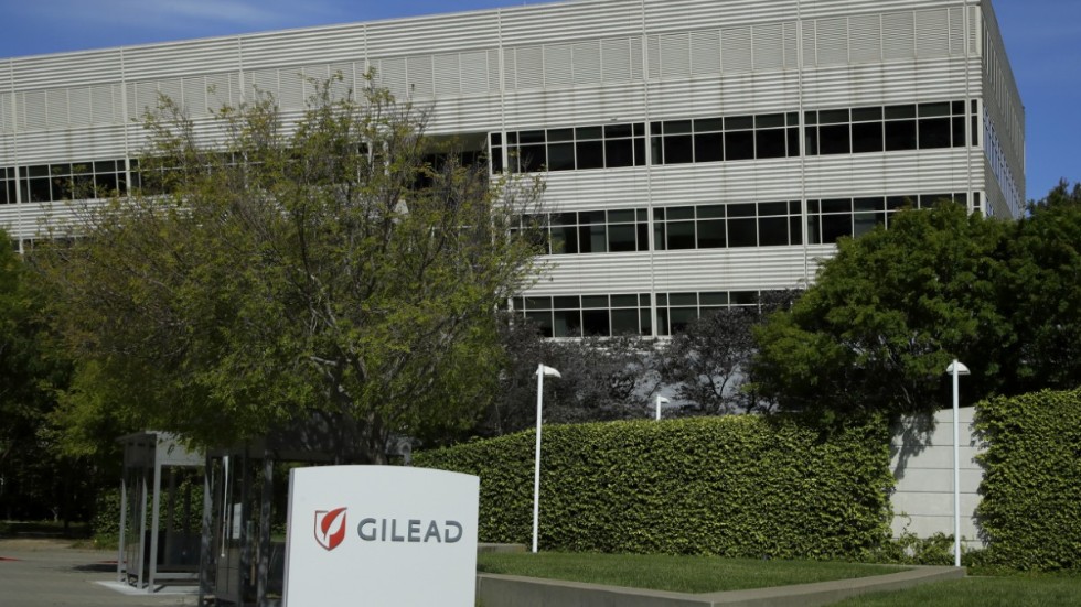Läkemedelstillverkaren Gileads huvudkontor i Foster City, Kalifornien. Arkivbild.