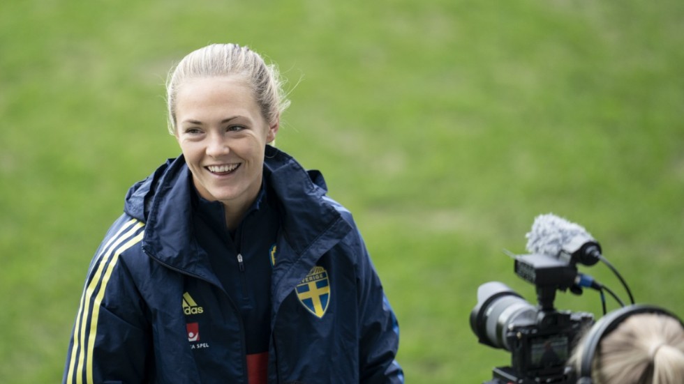 Magdalena Eriksson kan ta plats i Uefas Årets lag. Arkivbild.