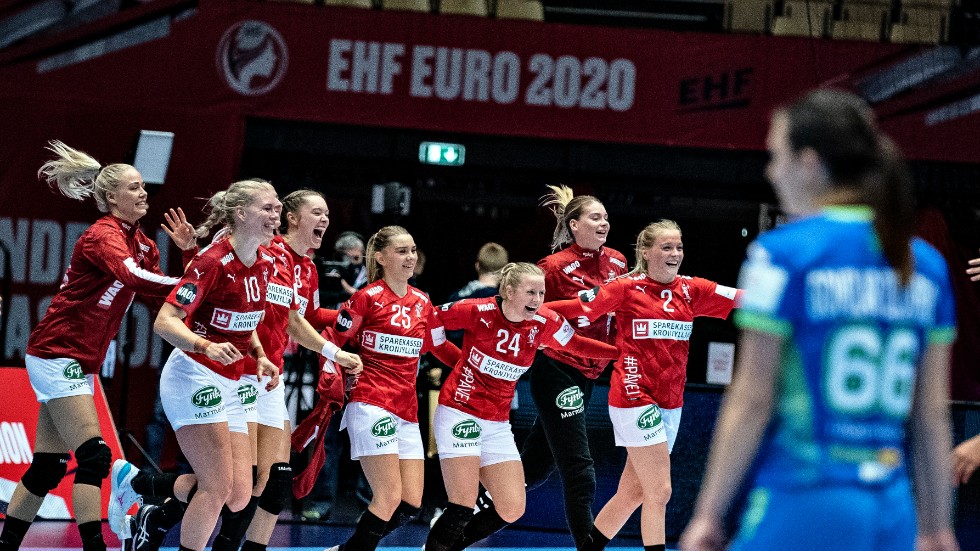 Danmark vann sin premiärmatch i EM.