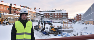 Nästa storbygge har börjat i Skellefteå centrum