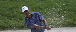 Tiger Woods nära slås ut efter svag runda