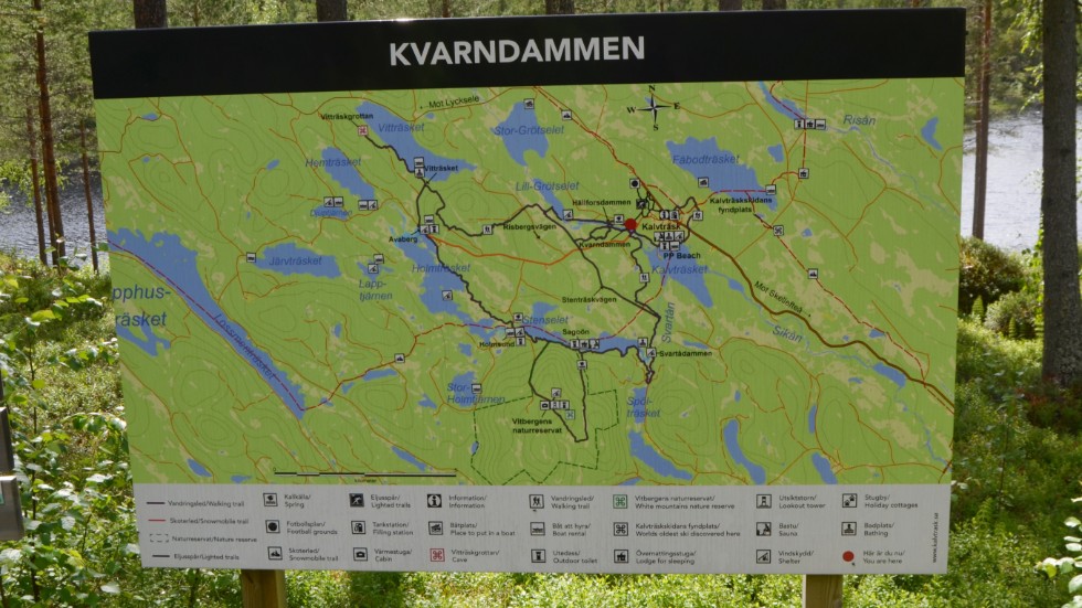 Kvarndammen i Kalvträsk i ett naturområde som nu är hotat, enligt insändarskribenten.