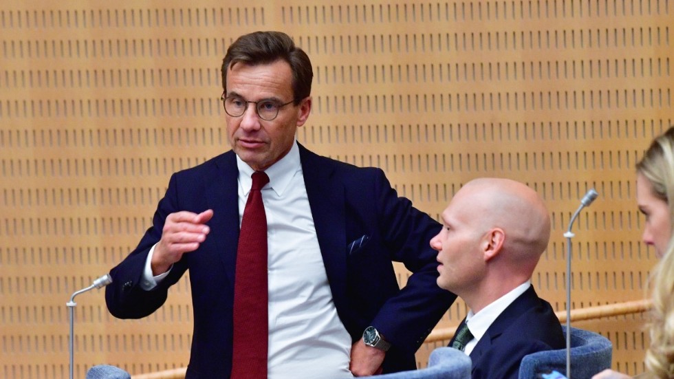 Oppositionsledaren Ulf Kristersson (M) och hans kompisar på högerkanten gjorde gängkriminaliteten till huvudfrågan i onsdagens partiledardebatt i riksdagen.