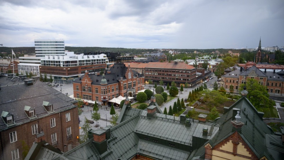Ytterligare regn väntas i Umeå under lördagen, men enligt kommunen ska situationen vara under kontroll. Arkivbild.