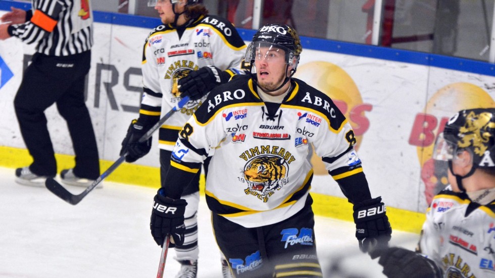 Jesper Kokkonen gjorde totalt tre säsonger i Vimmerby Hockey. 