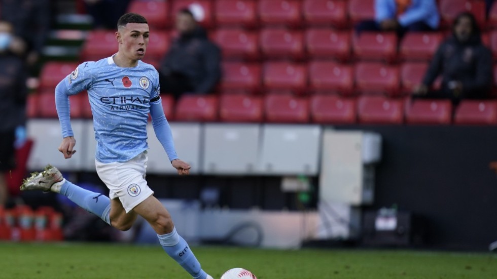 Phil Foden är tillbaka i landslaget. Arkivbild.