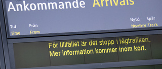 Gasläcka i Göteborg orsakade tågstopp