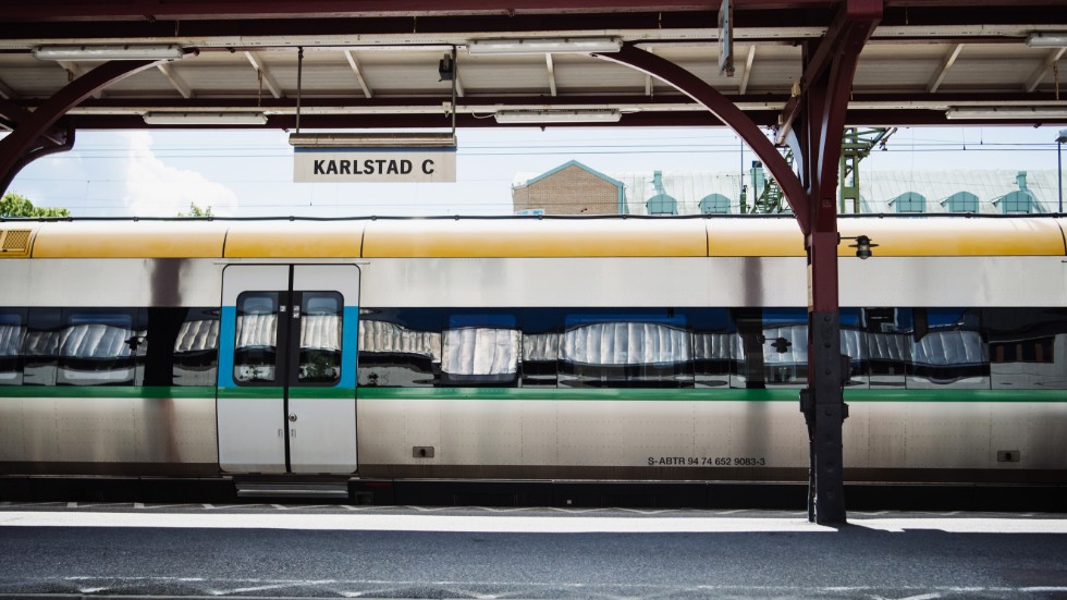 Tågstoppet påverkar alla tåg på sträckan Göteborg-Öxnered-Karlstad. Arkivbild.