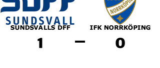 IFK Norrköping föll mot Sundsvalls DFF på bortaplan