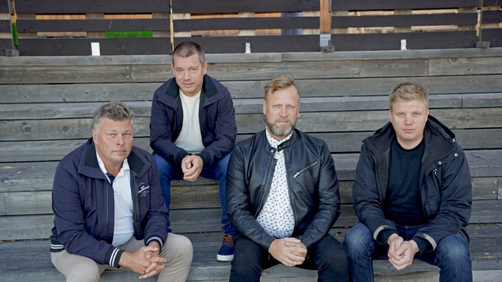 Nya Leab luftbehandling består av delägarna Magnus Rönnberg, Niklas Nyström, Stig Andersson och Patrik Olovsson.
