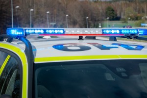 Två fordon i trafikolycka på E22 vid Västervik