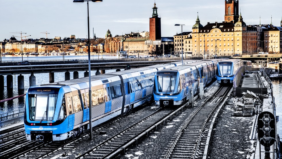 Det kommer inte bli något stopp i Stockholms tunnelbana nästa helg. Arkivbild.