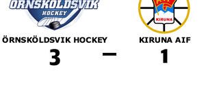 Förlust för Kiruna AIF borta mot Örnsköldsvik Hockey
