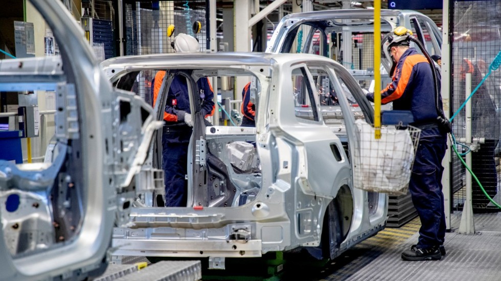 Volvo Cars tvingas till ett nytt produktionsstopp. Arkivbild.