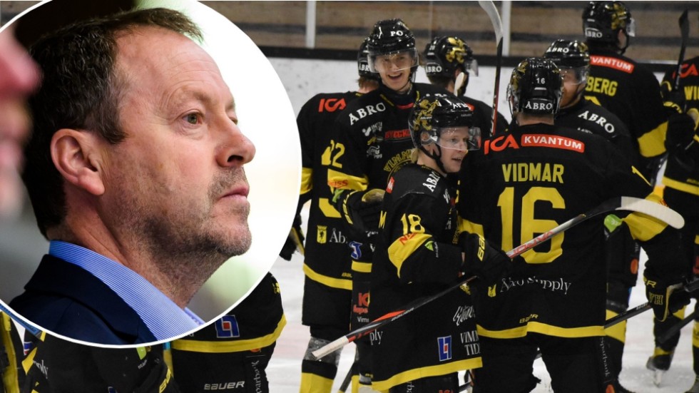 Staffan Lundh. Det är Vimmerby Hockeys nya huvudtränare.