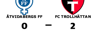 Åtvidabergs FF föll mot FC Trollhättan på hemmaplan