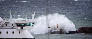 SMHI varnar för mycket hårda vindbyar på Gotland