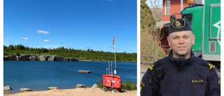 Efter vandaliseringen – ökad polisnärvaro vid Trollsjön