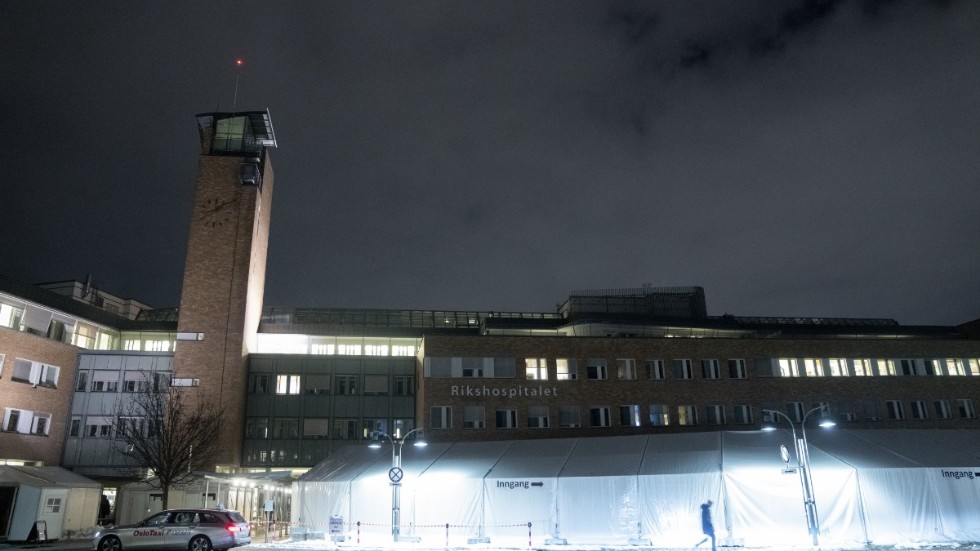 Universitetssjukhuset i Oslo. Arkivbild.