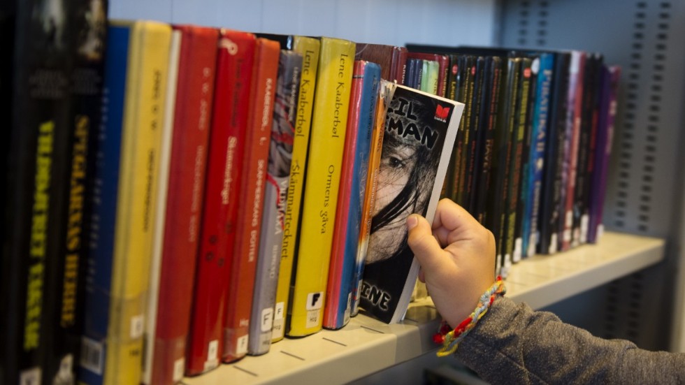 "Skolbibliotekarien skall också vara en resurs för pedagogerna och ingå i arbetslagen" skriver Centerpartiet i Vadstena.