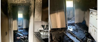 Fruktade för sitt liv – tände eld på sin lägenhet