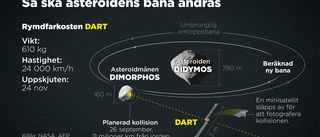 Rymdfarkost redo att ramma asteroid