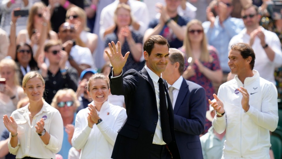 Roger Federer avslutar sin tenniskarriär. Arkivbild.