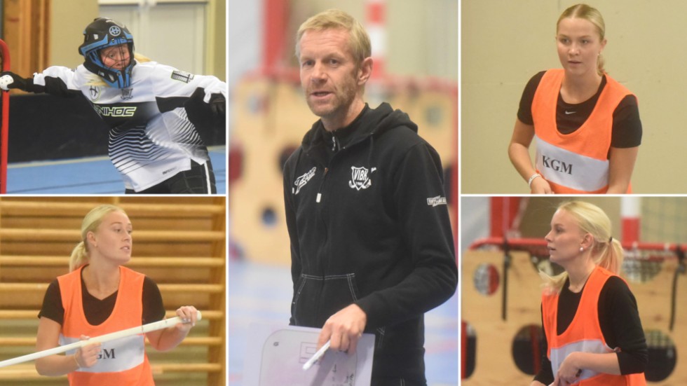 Ida Nyman, Amelia Rosenlund, Svea Backstad och Wilma Nilsson är några av spelarna i VIBK-tränaren Micael Nilssons nya lagbygge.