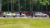 Bil och husbil krockade på E4 söder om Piteå