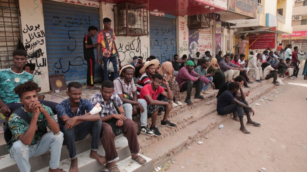I fem dagar har människor sittstrejkat i Sudans huvudstad Khartum, mot militärjuntan. Arkivbild.