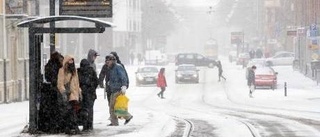 SMHI: Fortsatt snöfall i Norrköping