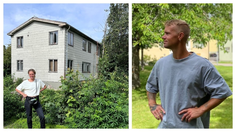 Paret Sofia och Johan Seving, som driver fastighetsbolaget Innerstan Östermalm, har köpt det nedgångna huset på Hårstorpsgatan. Nu ska det renoveras.