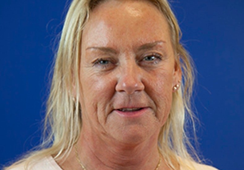 Katarina Berg (M) är andre vice ordförande i vård- och omsorgsnämnden i Oxelösund.