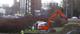 Läcka tömde ledningarna