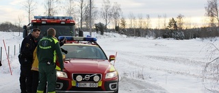 Brand stoppar tågtrafiken