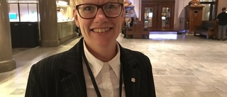 Martina Johansson i riksdagen "Känns stort"