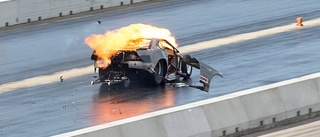 Tillståndet stabilt för dragsterförare