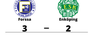 Förlust med 2-3 för Enköping mot Forssa