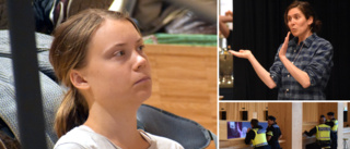 Greta Thunberg visited Skellefteå on Tuesday