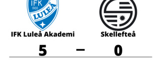 Skellefteå föll på bortaplan mot IFK Luleå Akademi