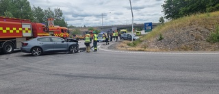 Fem personer inblandade i trafikolycka vid Klinga 
