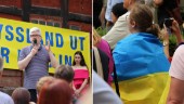 Ukrainas ambassadör på manifestation i Visby 
