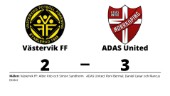 Västervik FF kunde inte stoppa formstarka ADAS United