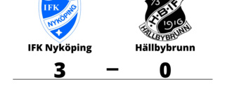 Hällbybrunn föll mot IFK Nyköping