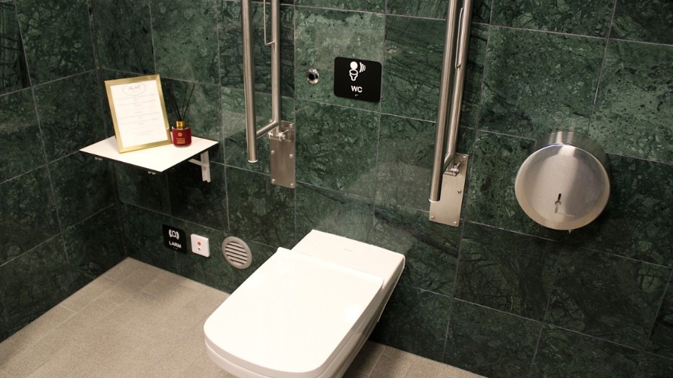 Toalettbygget, som blev några månader försenat, har kostat drygt 800 000 kronor.
