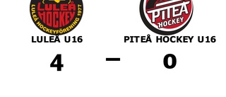 Piteå Hockey U16 föll mot Luleå U16 på bortaplan