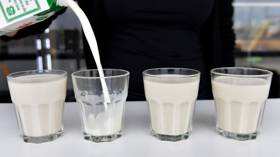 Mellanmjölk är något positivt, anser insändarskribenten. På bilden vid sidan av mandelmjölk, sojamjölk och havremjölk.