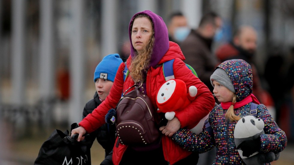 Ukrainas grannländer har öppnat famnen för flyktingar.