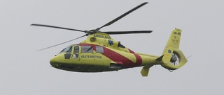 Ny helikopterplatta i Skellefteå