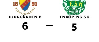 Enköping SK förlorade borta mot Djurgården B